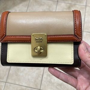 Coach colorblock Hutton wallet
